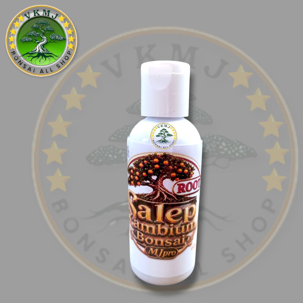 salep kambium bonsai plus Fungsida Mjpro ROOT Kemasan Putih 60ml