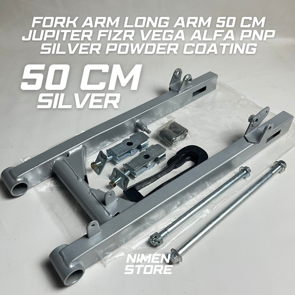 Swing Arm Long Jupiter Z F1ZR Vega R Silver Fullset PNP