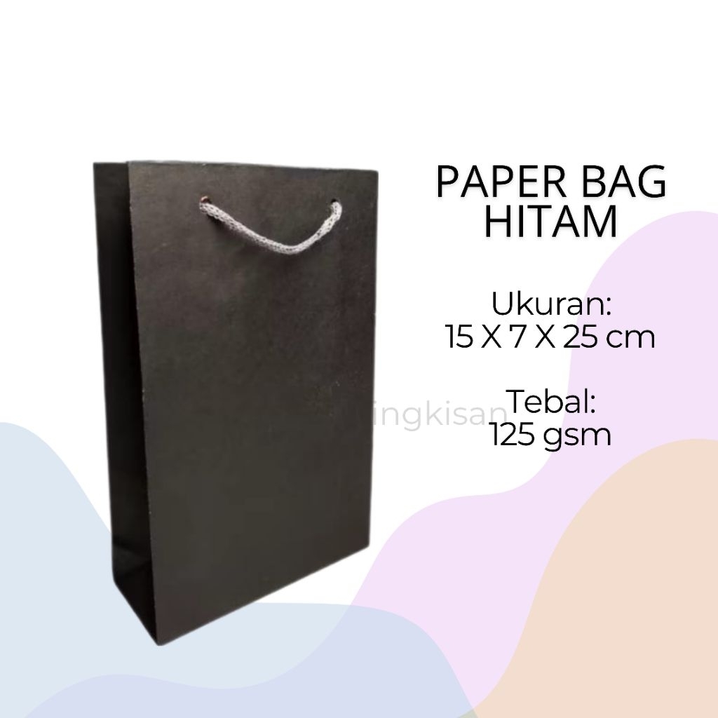 [.PB] Paper Bag Souvenir Kado Hadiah Hampers Polos | Tas Kertas Botol