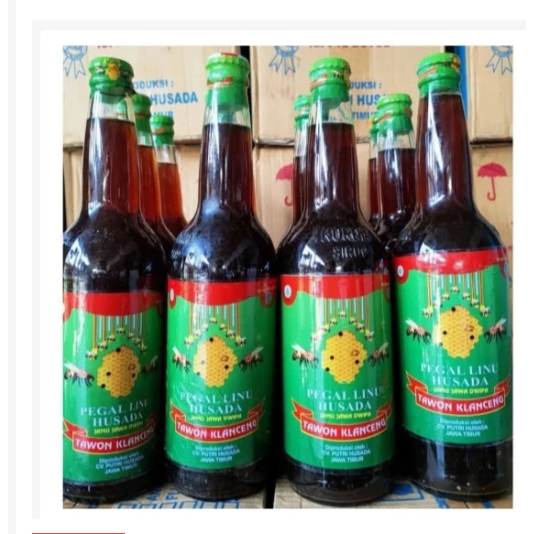 Jamu Tawon Klanceng Asli Botol Kaca 600ml