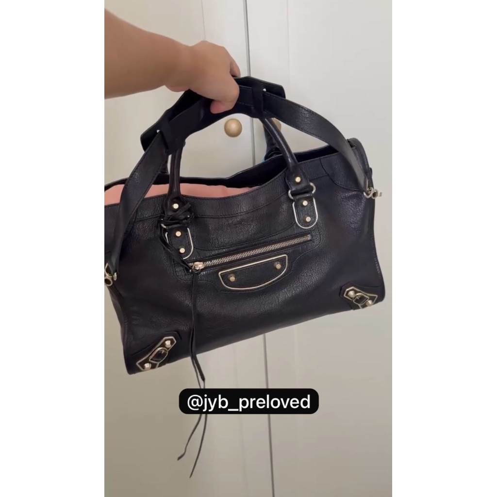 Preloved Balenciaga City Bag Black