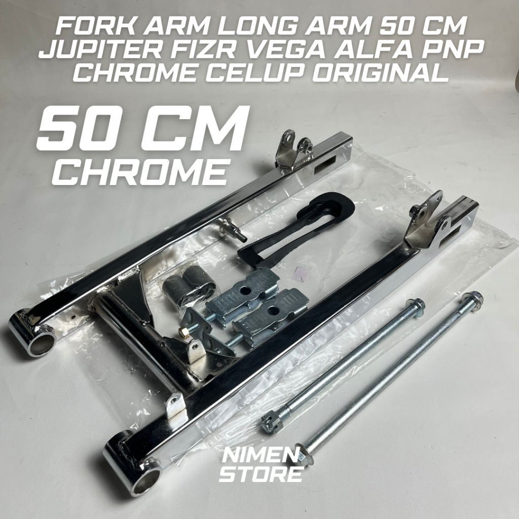 Swing Arm Long Jupiter Z F1ZR Vega R Chrome Fullset PNP Super Copy High Quality