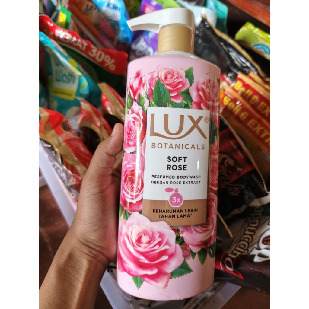 lux sabun mandi cair botol 500ml