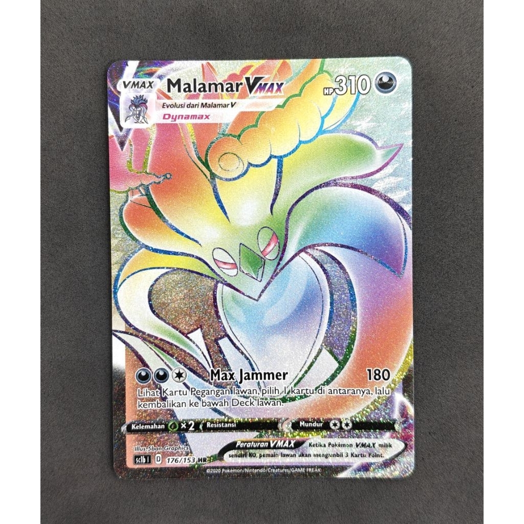Malamar Vmax, Zeraora Vmax, Corviknight Vmax Pokemon Indonesia