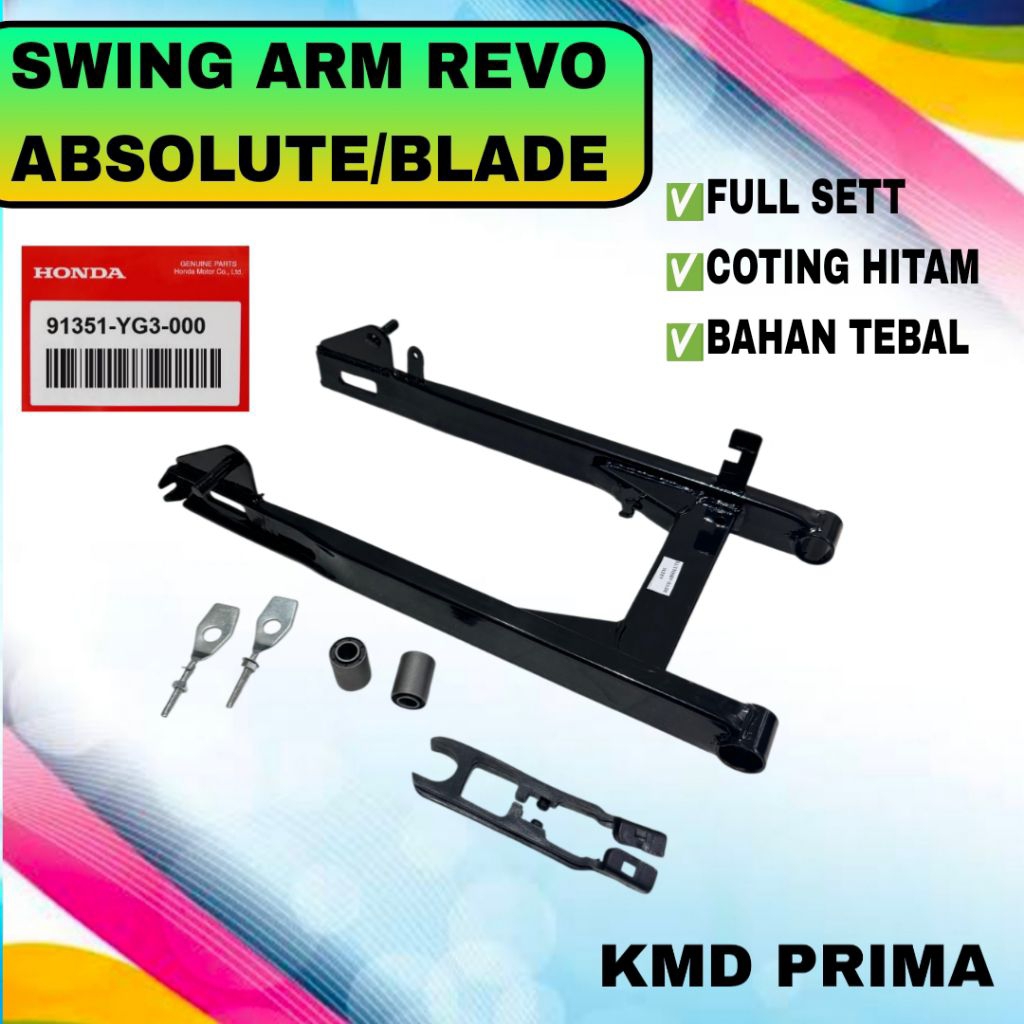 Swing Arm Honda Revo Absolute Revo Lama Blade Lama Hitam