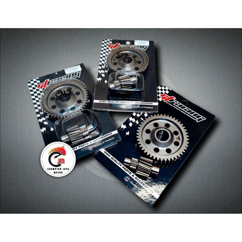 GEAR GIR RASIO BEAT SCOOPY ESP FI VARIO 110 FI STATER HALUS ORIGINAL GF RACING GIGI RASIO BEAT SCOPP