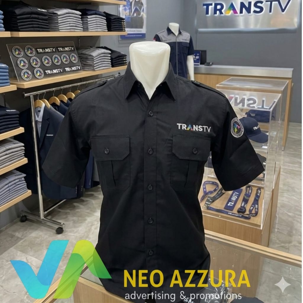 Kemeja Trans TV Terbaru Seragam Kerja Trans TV