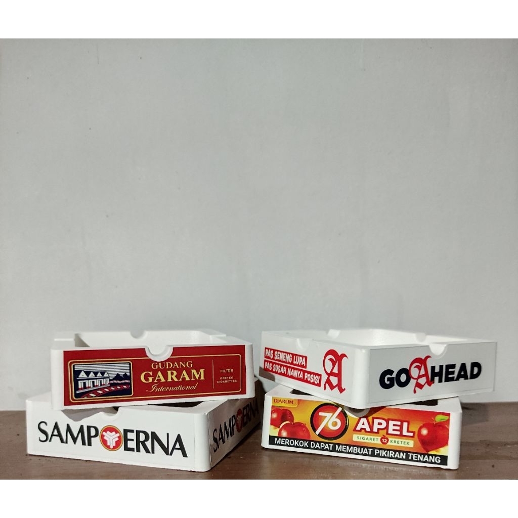 Asbak keren aesthetic 76apel gudanggaram sampoerna go ahead