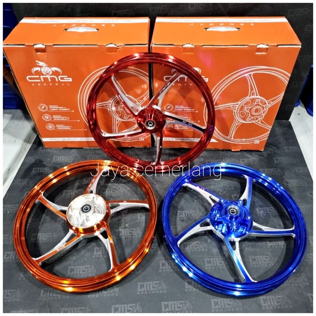 VELG CMG KZR ORIGINAL RING 17 PALANG 5 MX KING VELG  CMG KZR MX KING