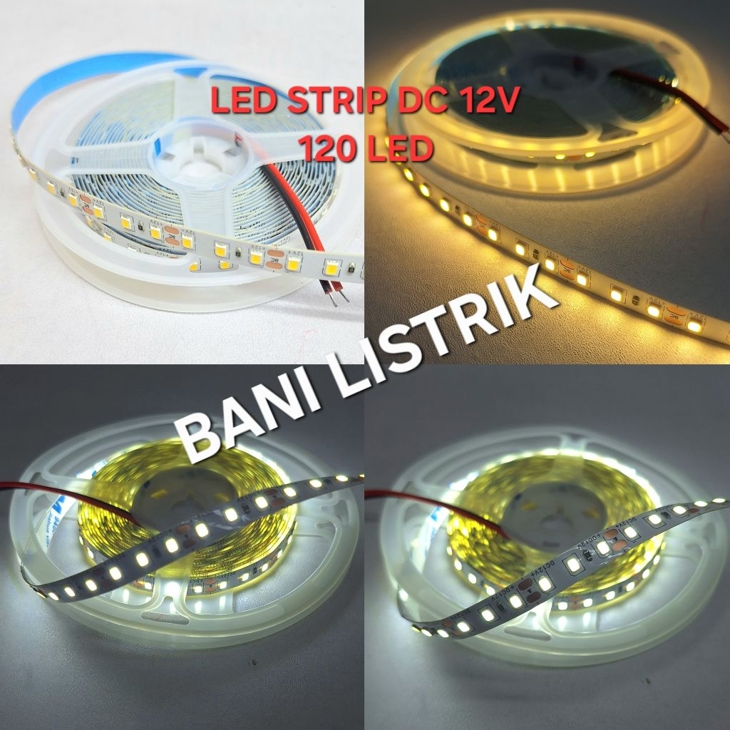 Lampu Hias Led Strip DC 12 Volt 120 LED 5 Meter