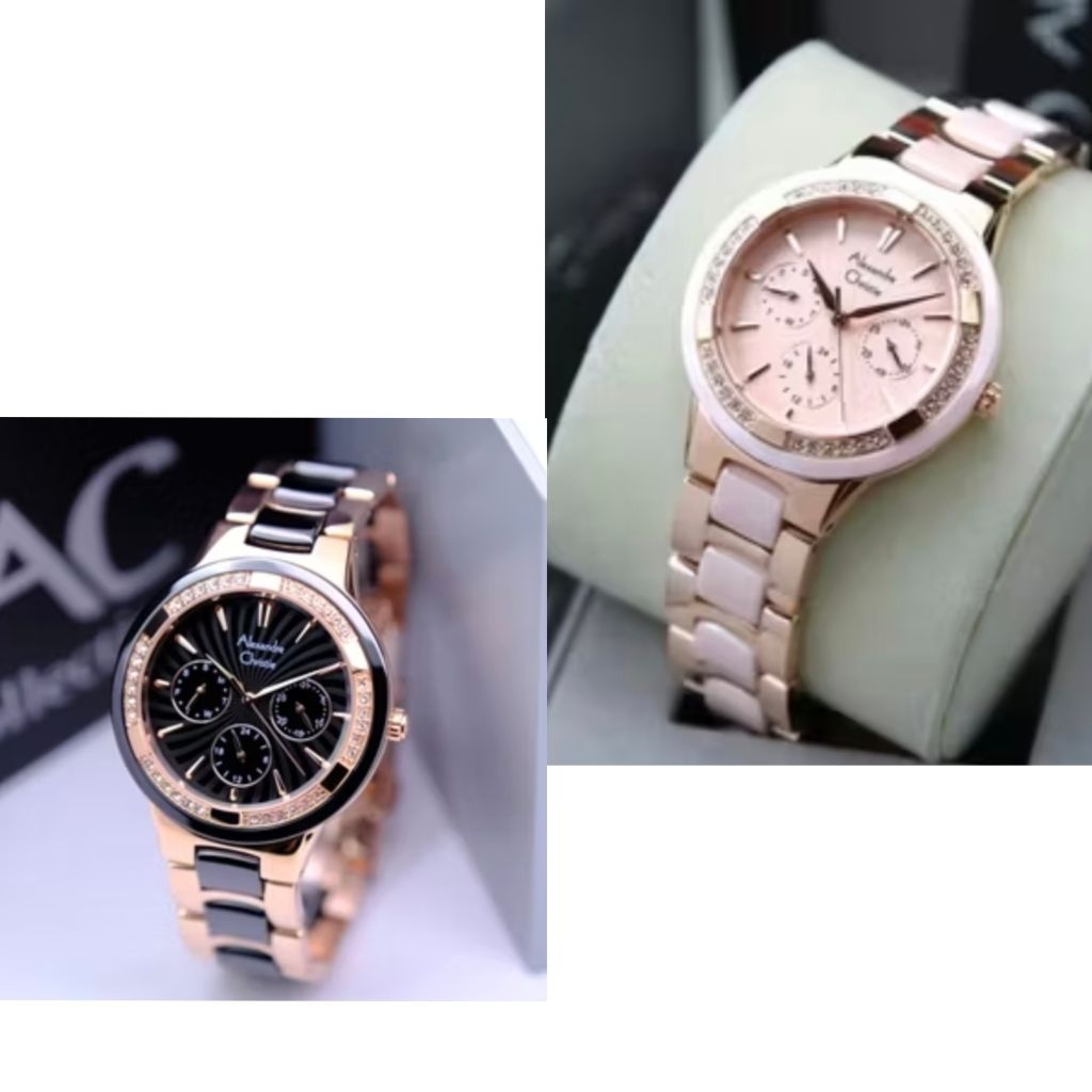 AC 2299 ALEXANDRE CHRISTIE WANITA AC 2299 JAM TANGAN WANITA ORIGINAL