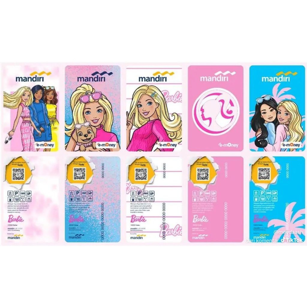 EMONEY BARBIE LIVIN MANDIRI