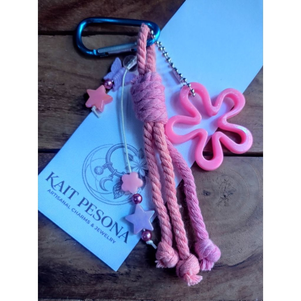 Kait Pesona: Flora Tassel Keychain