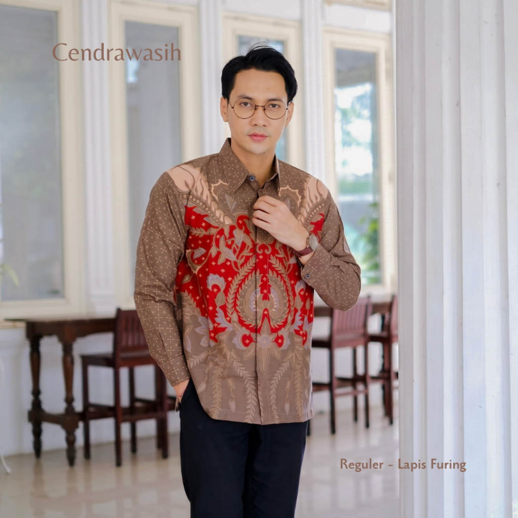 CENDRAWASIH - Kemeja Batik Pria Furing - SERI PAPUA