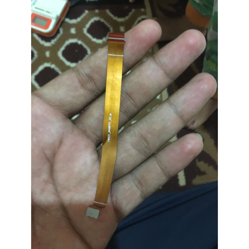 fleksibel konektor tengah main board penghubung mesin belakang bawah advan i5c plus ori copotan orig
