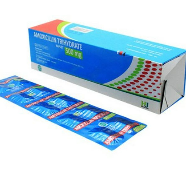 AMOXICILLIN GENERIK_01 500 MG 1 STRIP @ 10 KAPLET