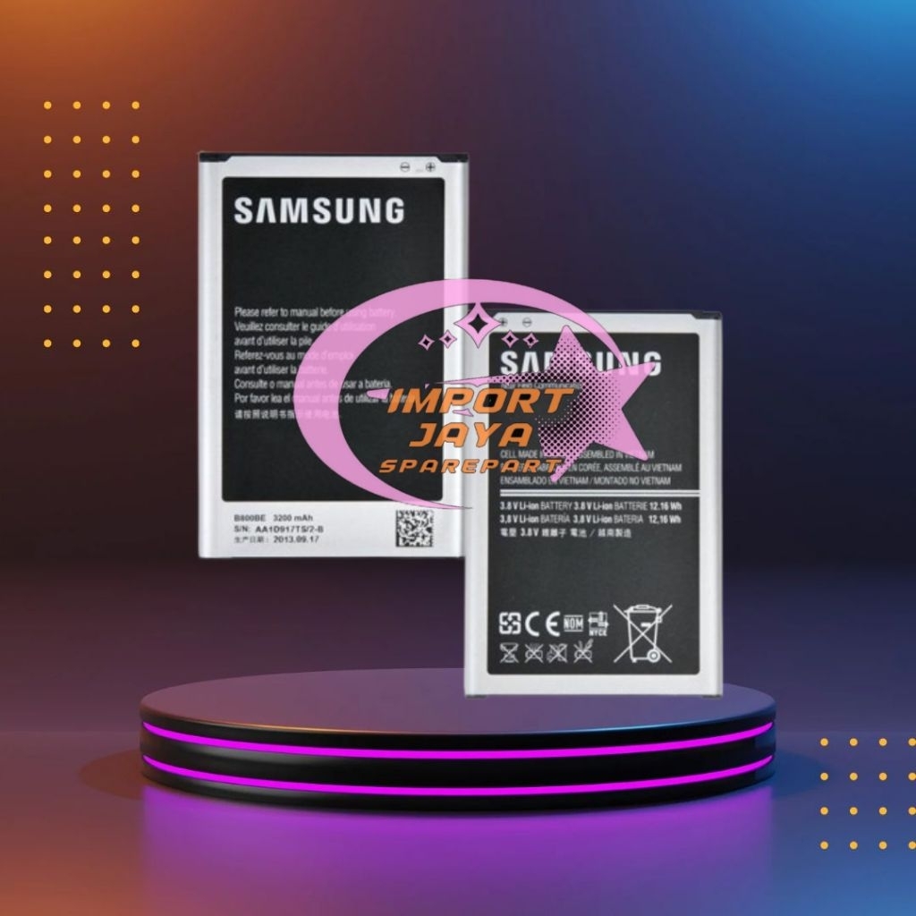 BATERAI / BATRE SAMSUNG GALAXY NOTE 3 / N900 ORG