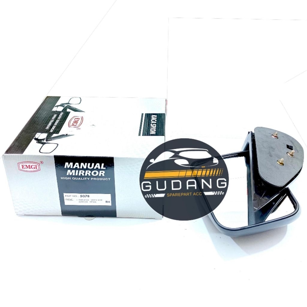 KACA SPION LUAR / SPION LUAR UNTUK MOBIL DAIHATSU GRAN MAX MANUAL / GRANMAX MANUAL SEBELAH KANAN - [