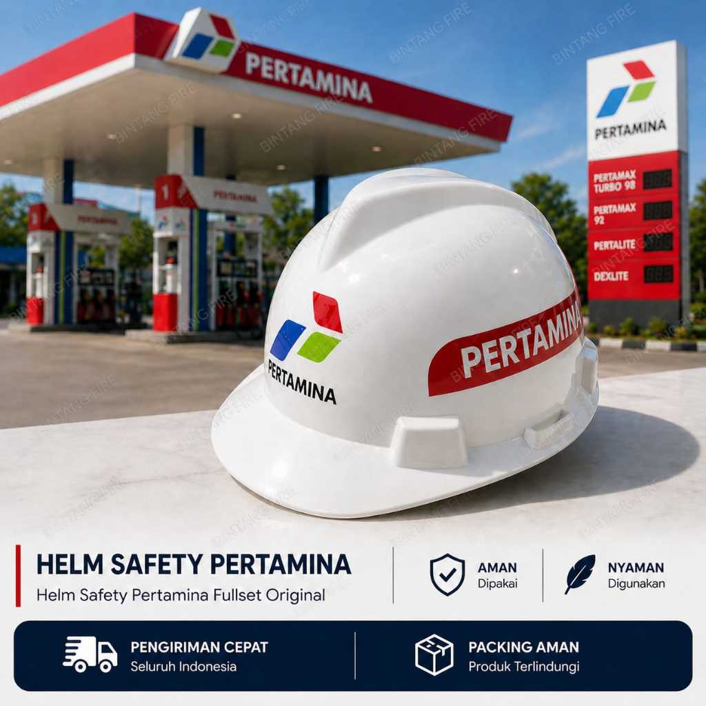 Helm Safety Pertamina