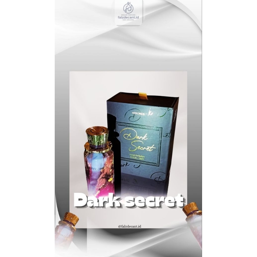 decant mykonos dark secret, ready 3ml,5ml,10ml