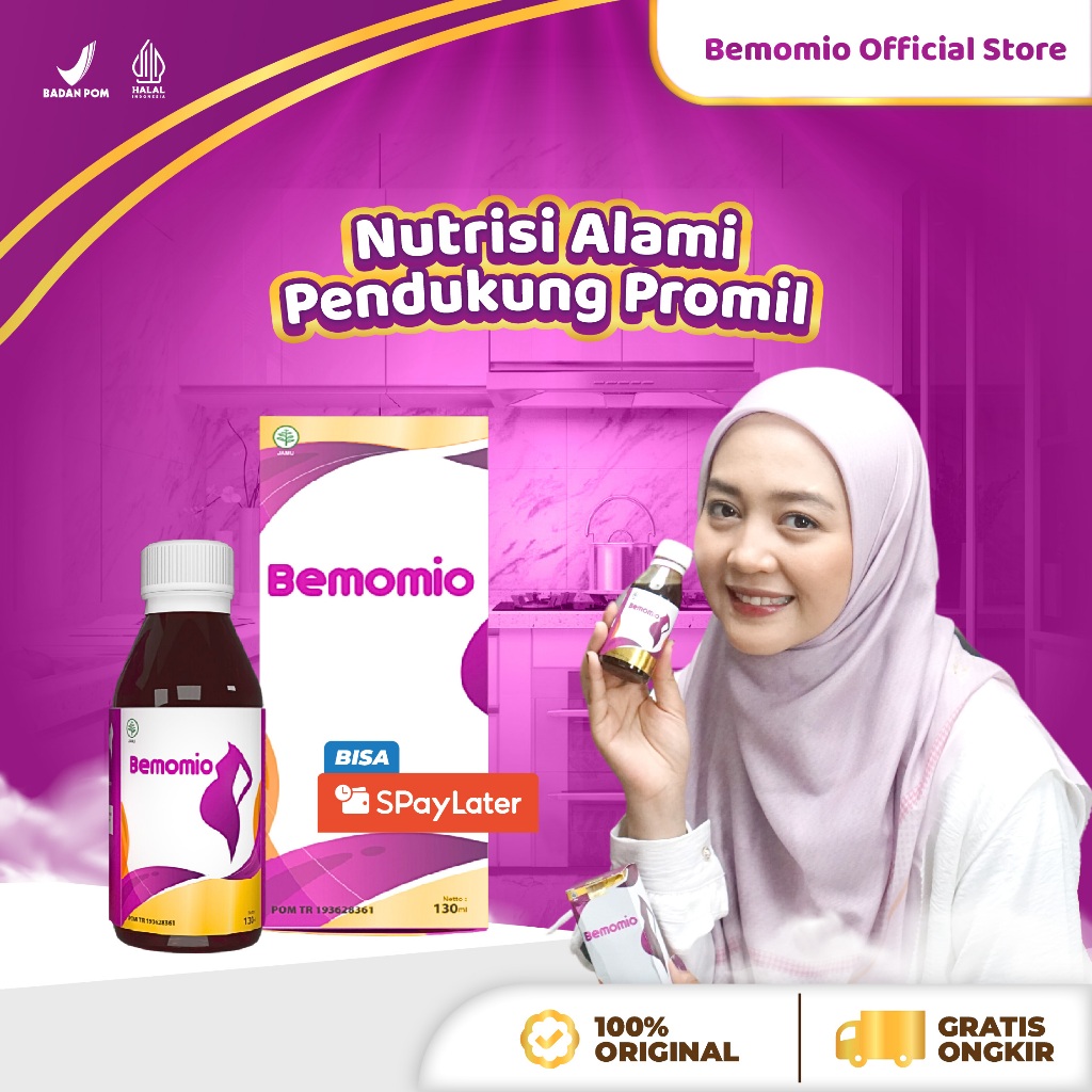 Bemomio - Madu Promil Nutrisi Kehamilan 100% Herbal Original