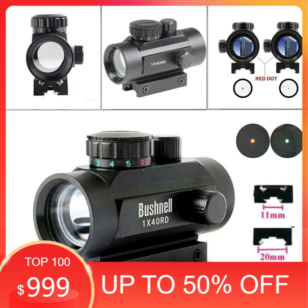 Teleskop Bushnell1x40 Laser Red Dot Green dot hologram metal RD Red dot 1X40 REDOT 1X40 RD Laser Mer