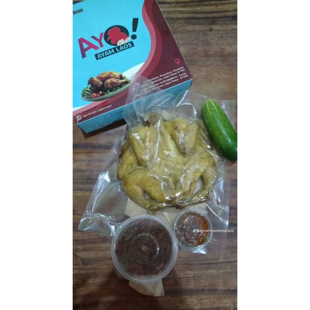 AYO!! AYAM GORENG LAOS UTUH/1 EKOR