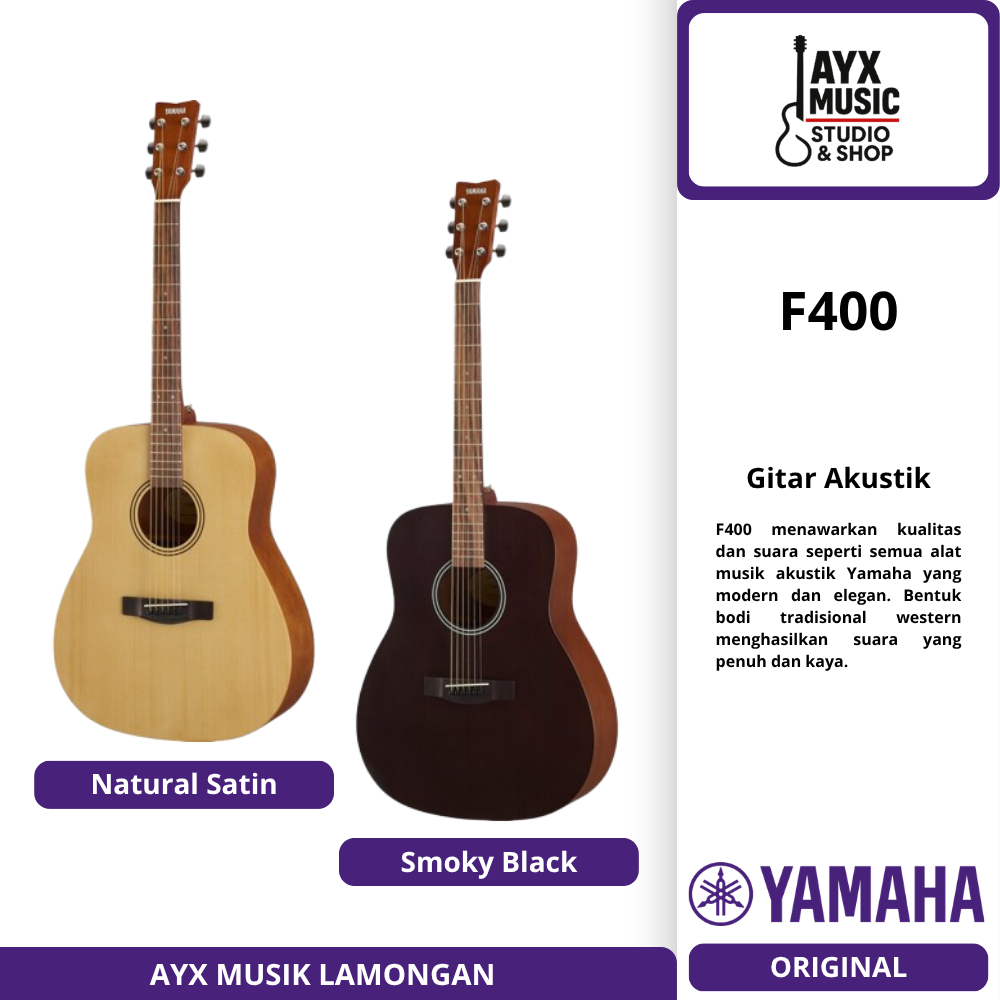 Yamaha F400 Akustik | Original | Gitar Yamaha