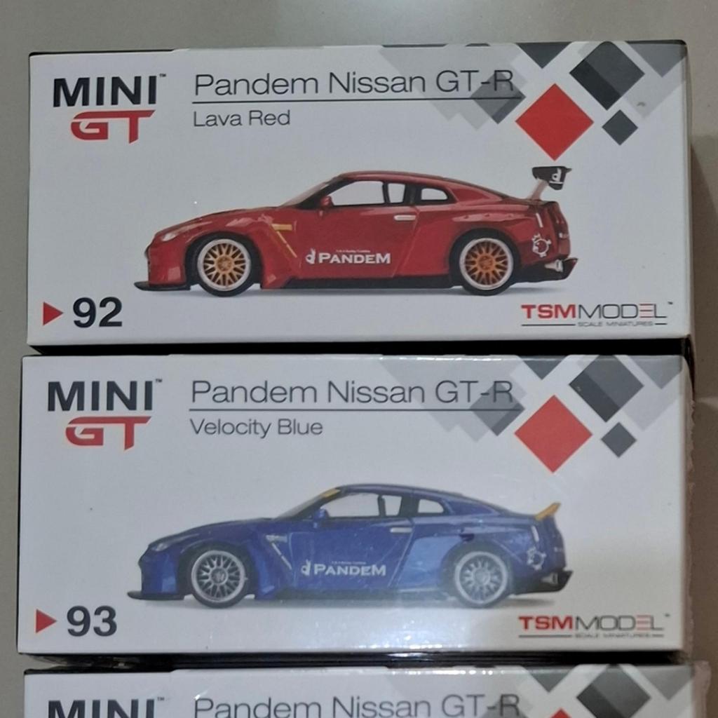 Mini GT Nissan R35 Pandem Original Komplit