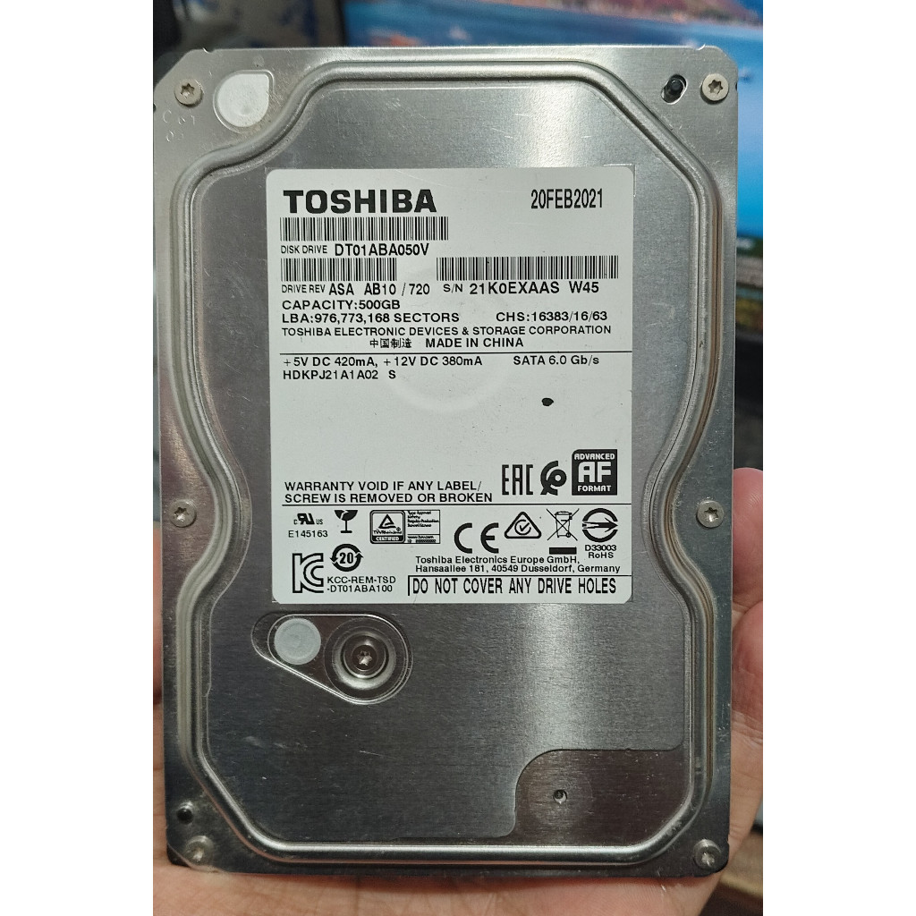 Hardisk PC 500GB Desktop