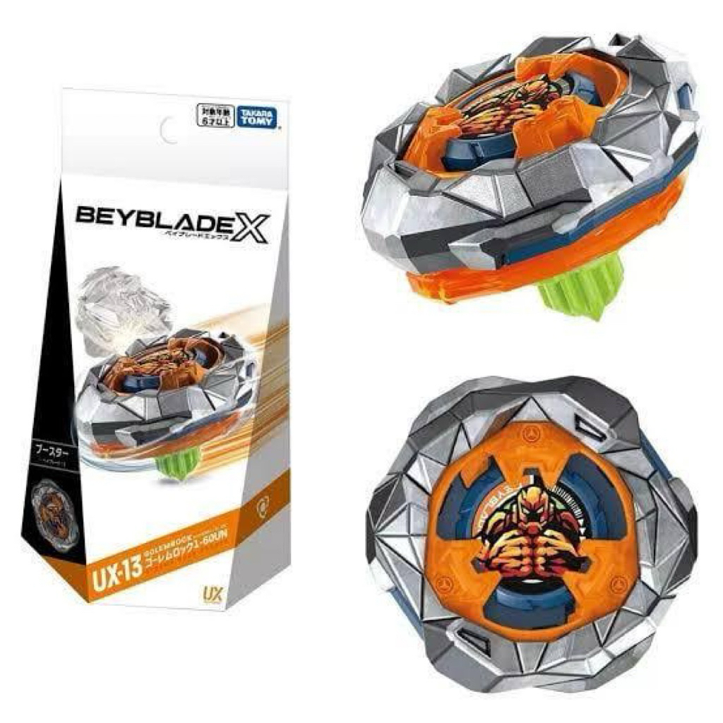 Beyblade X UX-13 Golem Rock 1-60 UN ( Original Takara Tomy ) - Bit Under Needle