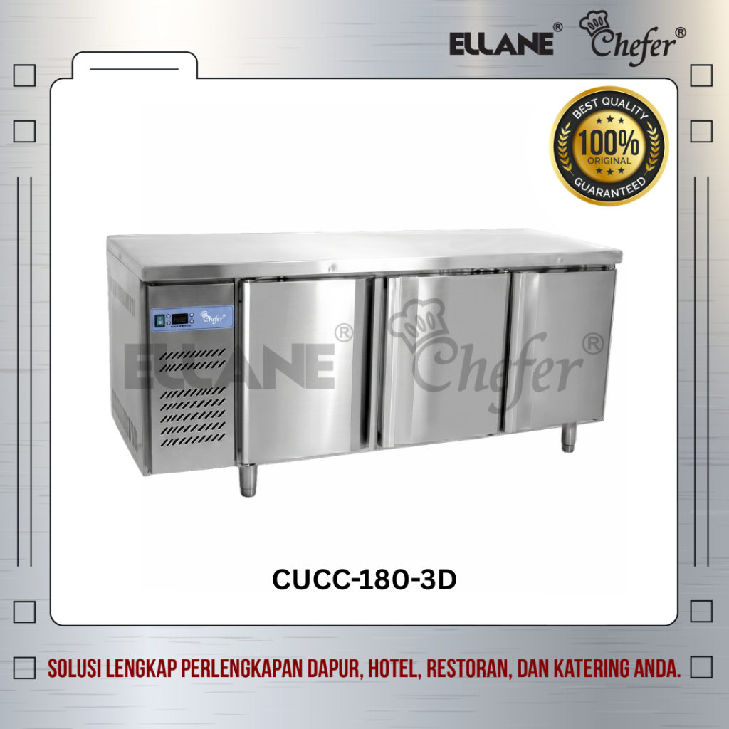 KULKAS UNDERCOUNTER CHILLER 3 PINTU