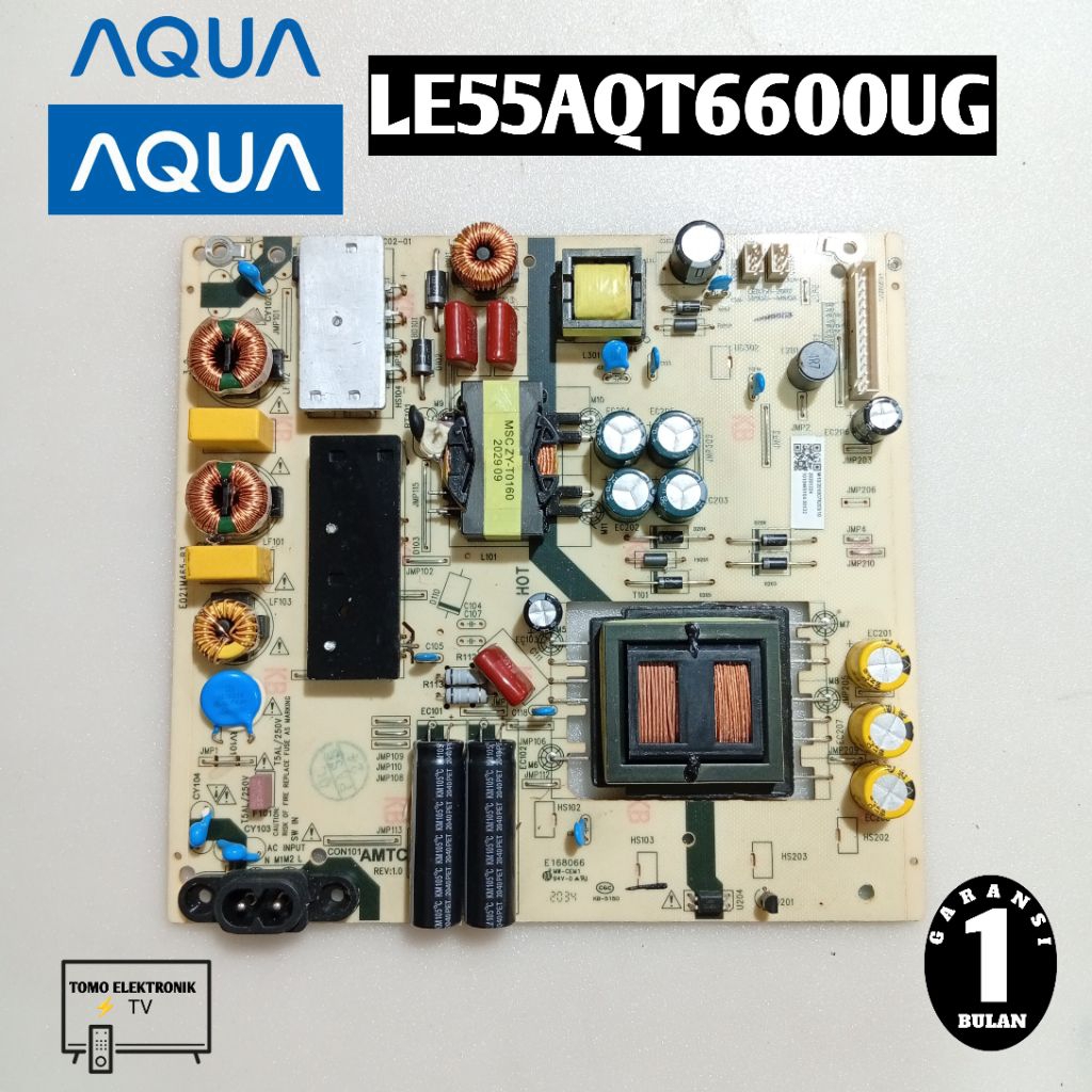 POWER SUPPLY TV AQUA LE55AQT6600UG - PSU - PAPAN REGULATOR