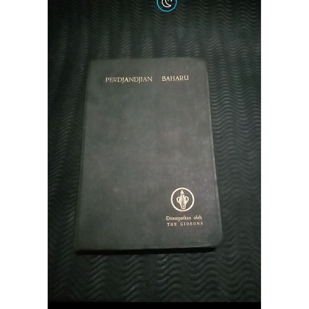 Kitab Nasrani  PERDJANJIAN BAHARU - Terbitan The Gideons International - Tahun 1960 - 349 hal - Masi