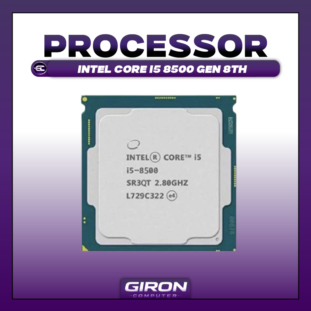 Processor Intel Core i5 8500 tray LGA 1151 Gen 8 Intel Core i5 7500 tray LGA 1151