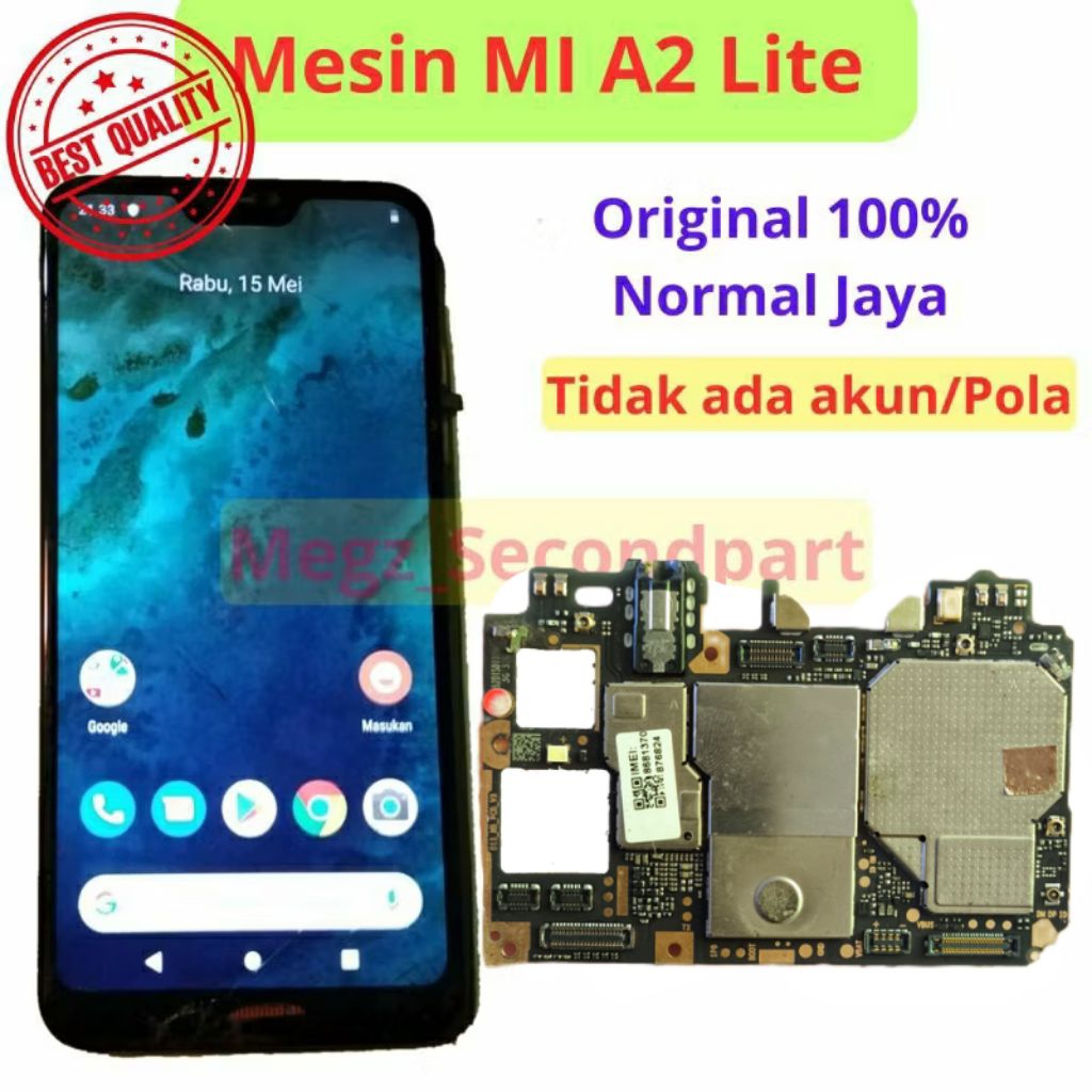 Mesin MI A2 Lite Normal Jaya Original Copotan Mesin Xiaomi MIA2 Lite kembaran Redmi 6 Pro Ori Cabuta
