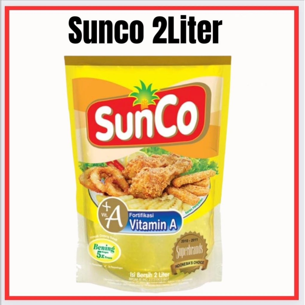 Minyak Goreng Sunco 2 Liter - Sunco 2liter