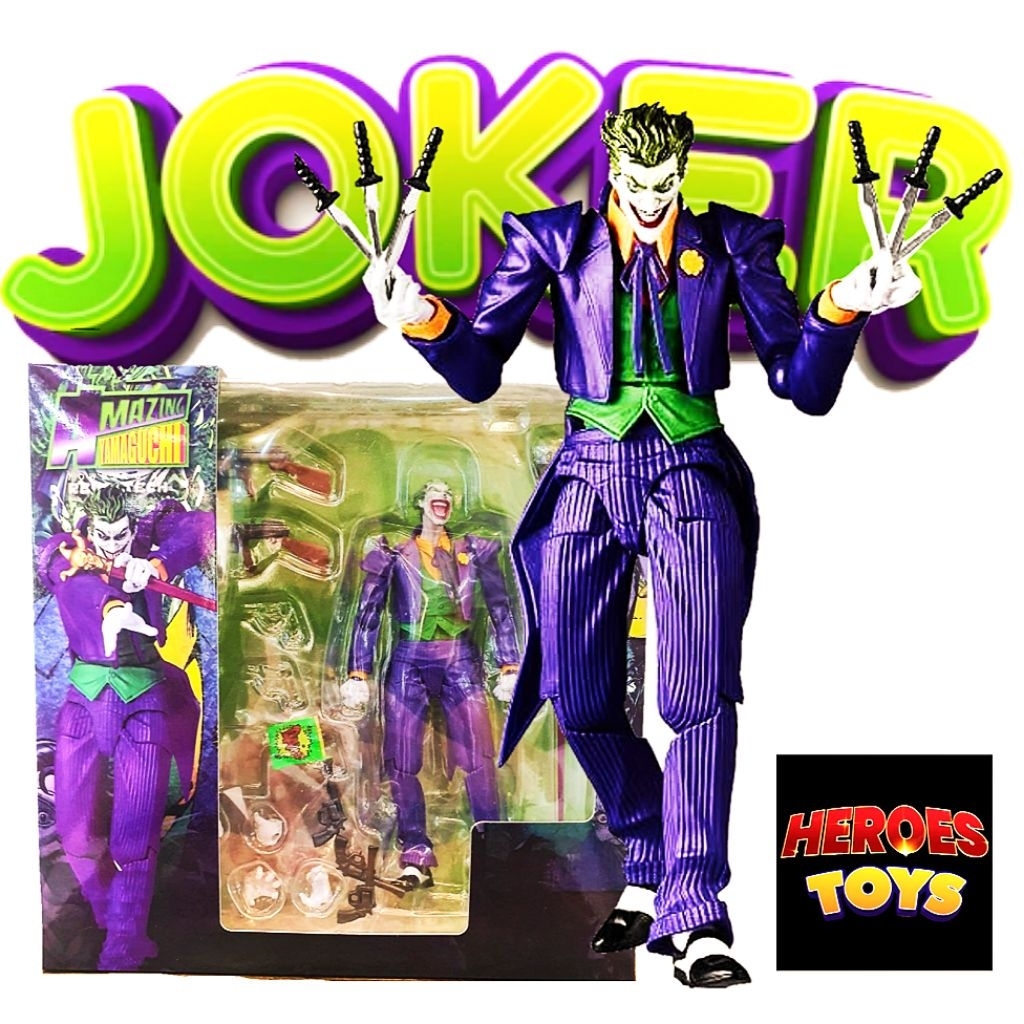 Action Figure Joker Revoltech Amazing Yamaguchi PVC Joker Figure