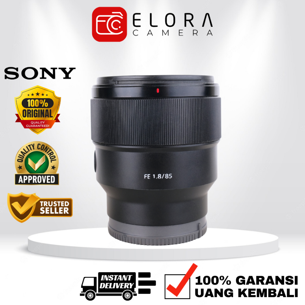 Sony FE 85mm F1.8 / Lensa Sony FE 85 mm F 1.8