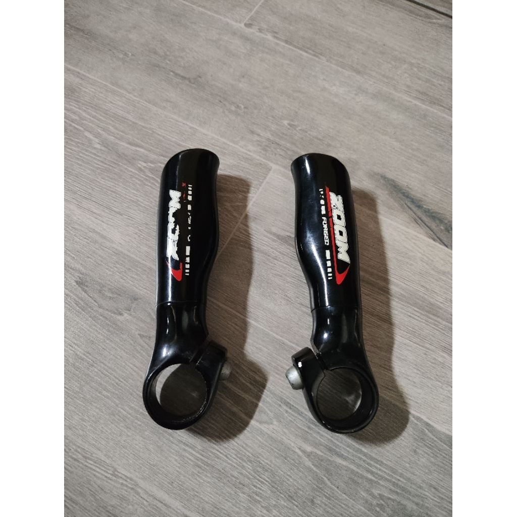 Tanduk / bar end stang sepeda mtb merk zoom alloy 2nd