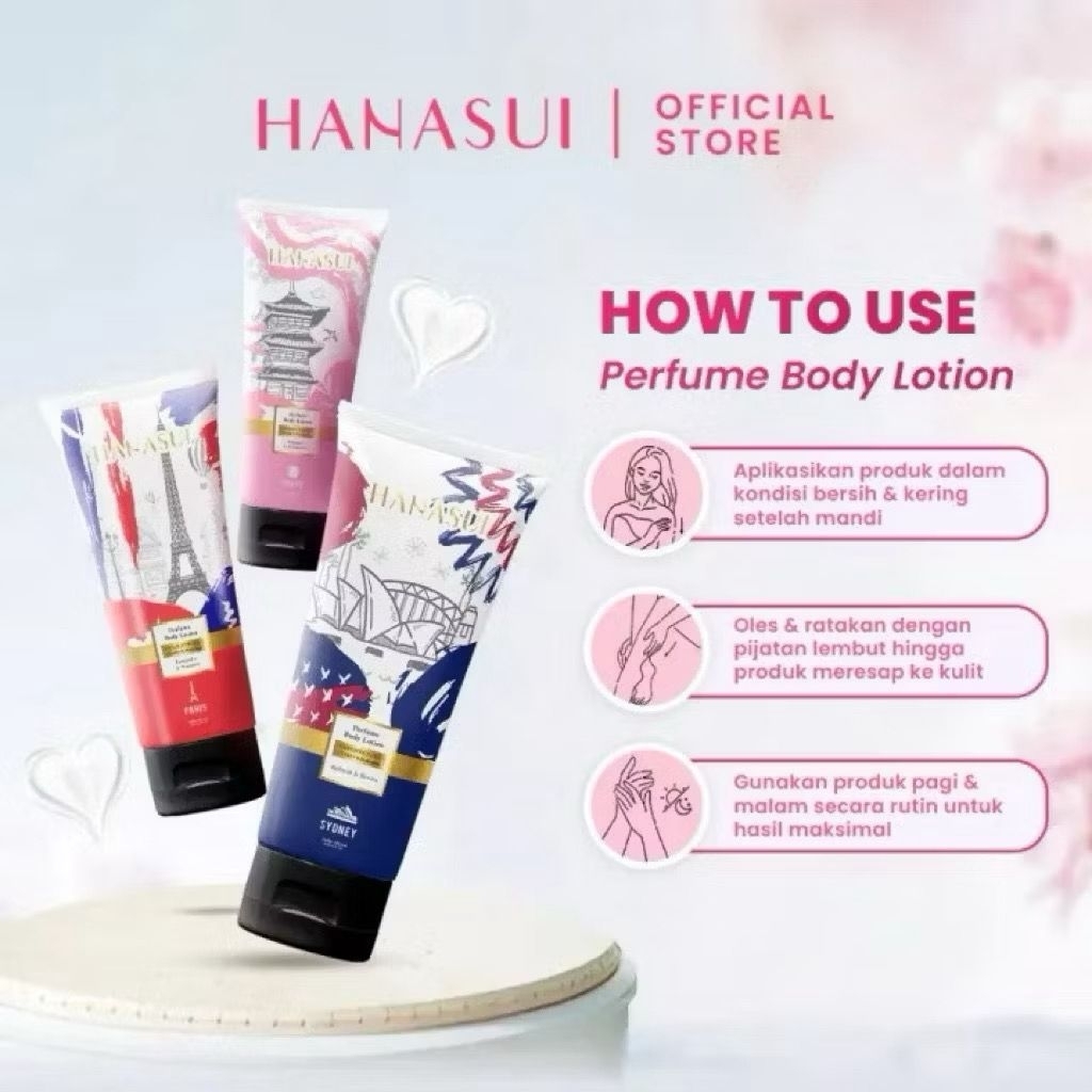 HANASUI PERFUME BODY LOTION