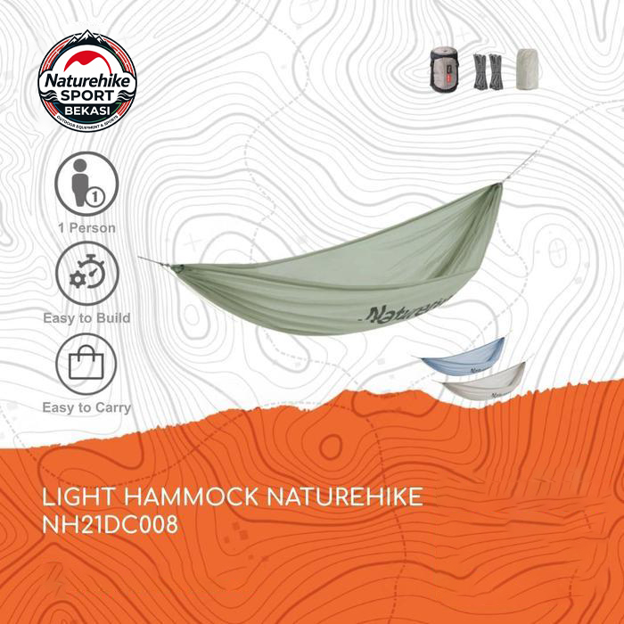Naturehiike Sport - Light Hammock / Ayunan Gantung Camping Outdoor Nh21Dc008