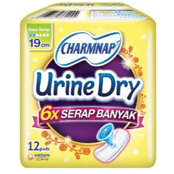 KirimInstan- Charmnap Urine Dry Pembalut Urine 19Cm