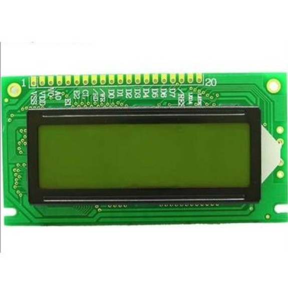 Modul layar LCD 12232, layar LCD monokrom, layar matriks titik 12232, layar biru, 20 pin