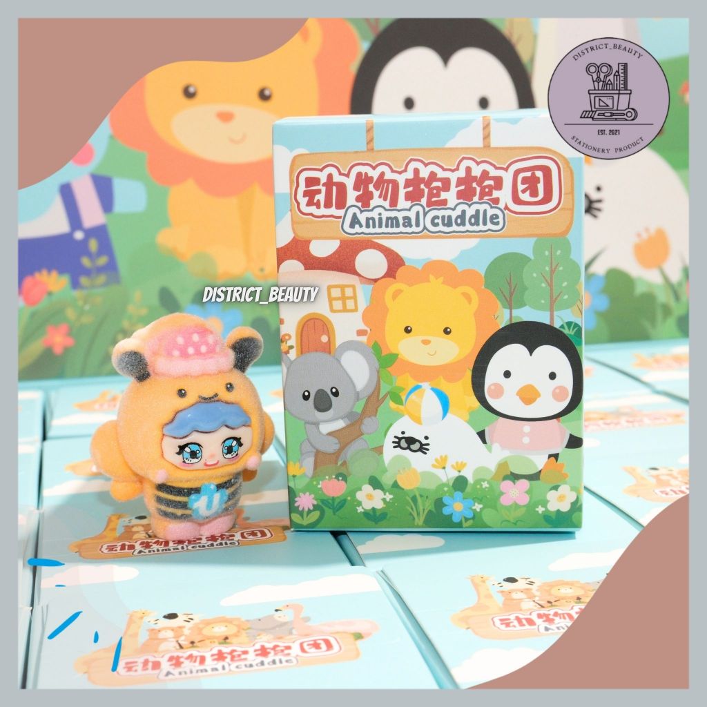 BLIND BOX ACTION FIGURE KARAKTER ANIMAL CUDDLE HEWAN CUSTOM LUCU UNIK IMUT MYSTERY BOX TERMURAH DIST