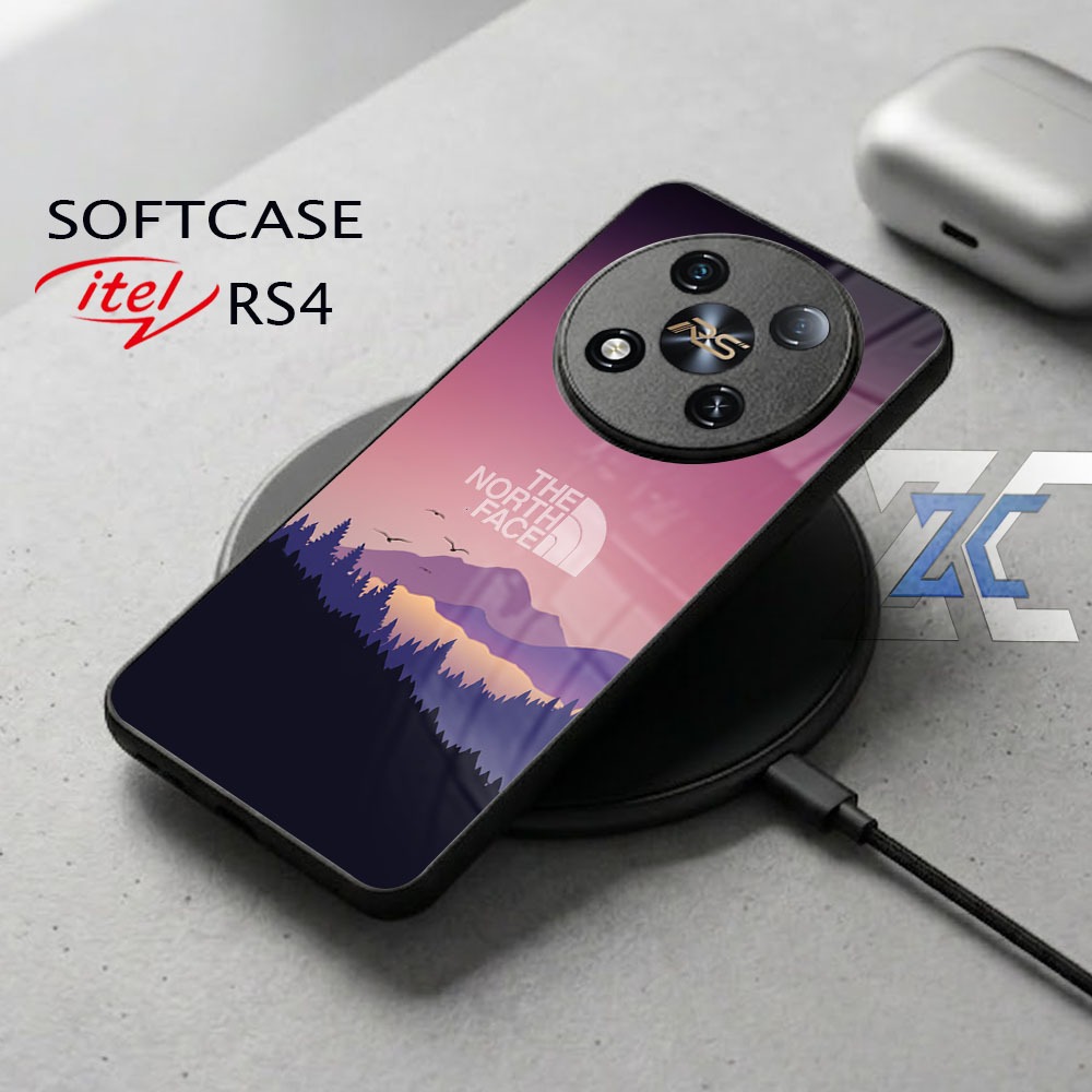 (TB48) Softcase ITEL RS4 | Casing Hp ITEL RS4 TERBARU 2024 | Motif TNF | Kesing anti slip | Kesing S
