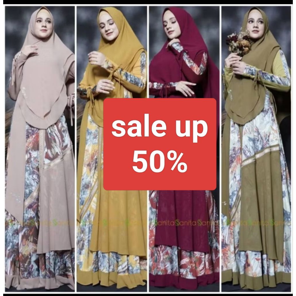 Gamis Syari Sakila by Sanita