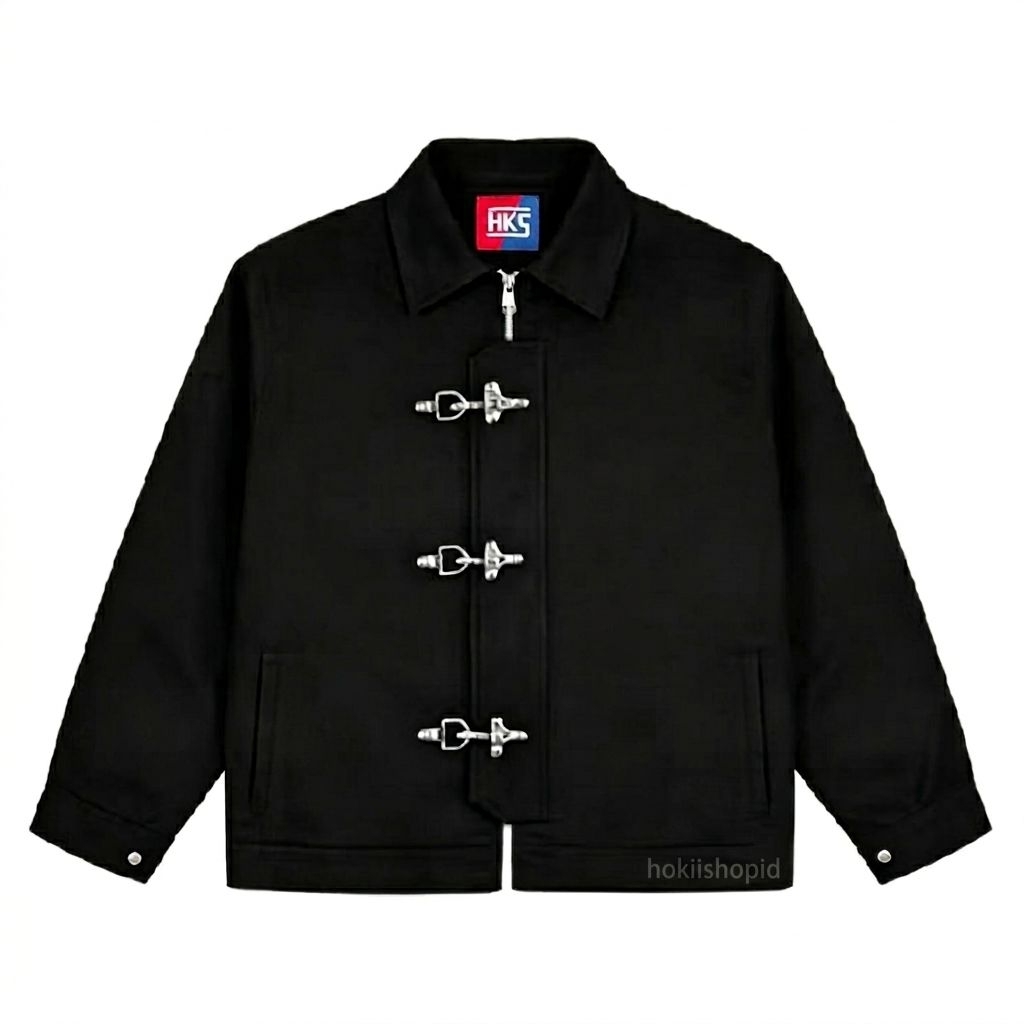Hokiishopid ~Fireman claps black jacket