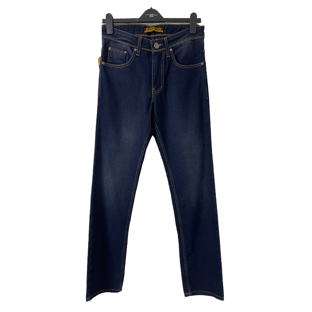 Celana Jeans Panjang Pria | Dark Blue Jeans Celana Jeans Pria Biru Gelap Model Standar Jeans Premium