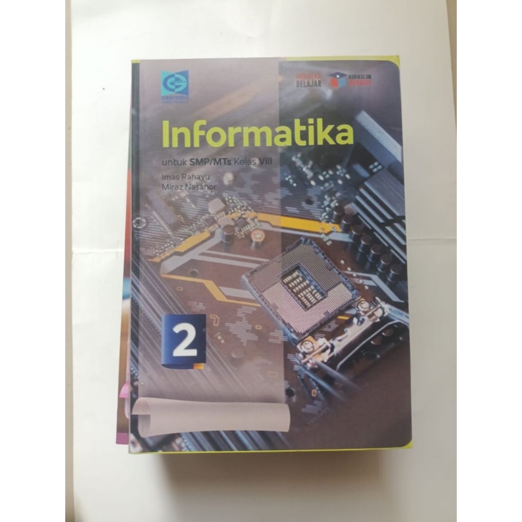 buku informatika kelas 8 SMP penerbit grafindo kurikulum merdeka